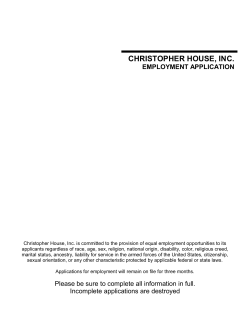 - Christopher House