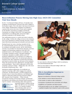 September - Broward College