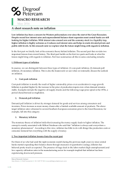 here - The Blog - Degroof Petercam