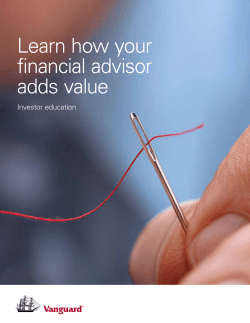 Learn how your financial advisor adds value