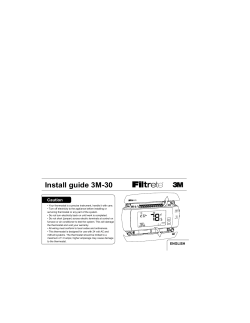 Install guide 3M-30