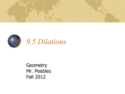 8.7 Dilations