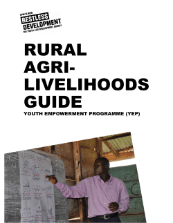 Rural Agri-Livelihoods Guide