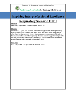 Constructed scenarios