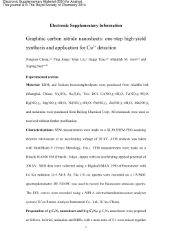 Electronic Supplementary Information