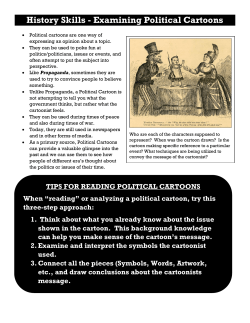 History Skills - Examining Political Cartoons