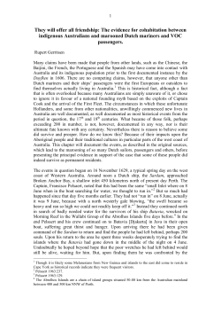 They will offer all friendship: The evidence for cohabitation between