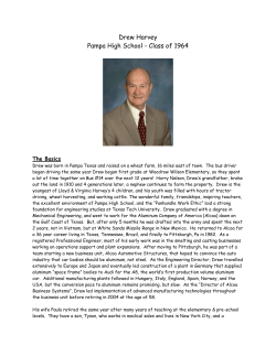 Bio - Pampa ISD