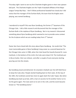 July 12, 2015 - Allison Creek Presbyterian Church