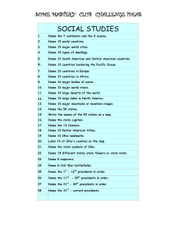 social studies - Brooklyn City School