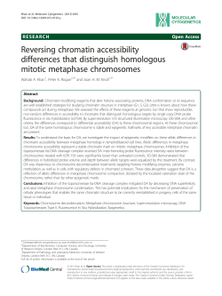 Reversing chromatin accessibility differences that distinguish