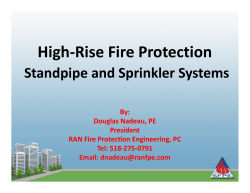 High-Rise Fire Protection g
