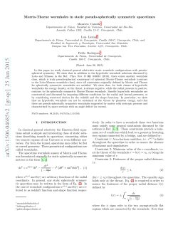 arXiv:1506.04685v2 [gr-qc] 25 Jun 2015