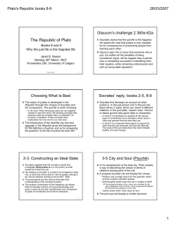The Republic of Plato - University of Calgary