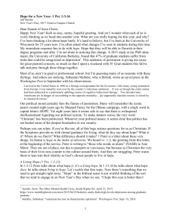 Sermon text - Geneva Campus Church