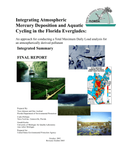 Integrating Atmospheric Mercury Deposition and Aquatic Cycling in