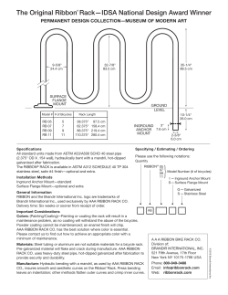 The Original Ribbon® Rack—IDSA National