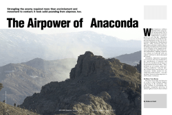 The Airpower of Anaconda