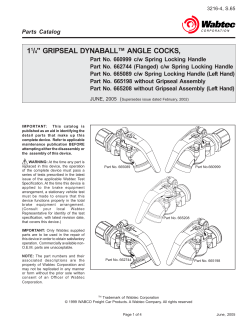 11/4" GRIPSEAL DYNABALL&trade; ANGLE COCKS,