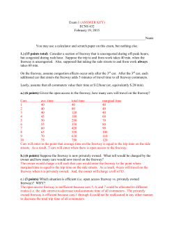 Exam 1 (ANSWER KEY) ECNS 432 February 19