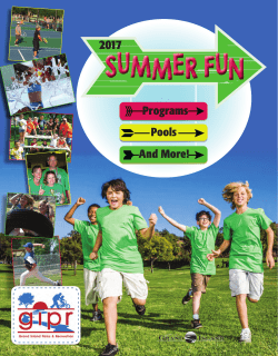 Summer Activities Guide