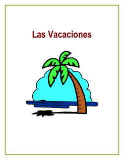 Las Vacaciones