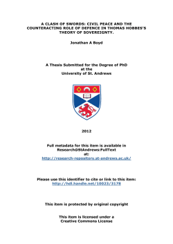 JonathanBoydPhDThesis - St Andrews Research Repository