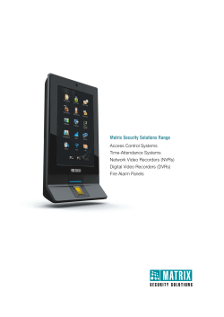 Security Product Catalogue