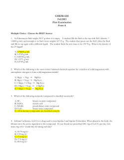 Fall 2013 TEST 1 w/ solution