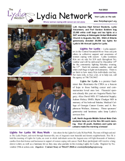 Lydia Network - The Lydia Project