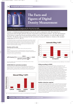 The Facts and Figures of Digital Density - Anton