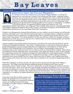 2008 Summer News Magazine