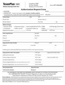 Authorization Request Form