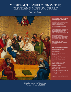 Medieval Treasures from the Cleveland Museum of Art