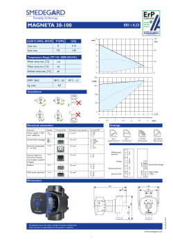 magneta 30-100 - Smedegaard Pumping