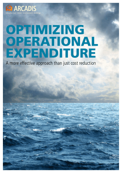 optimizing operational expenditure