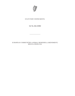 SI 162/2014 - Irish Statute Book