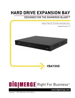 hard drive expansion bay