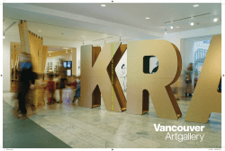 2007/2008 - Vancouver Art Gallery