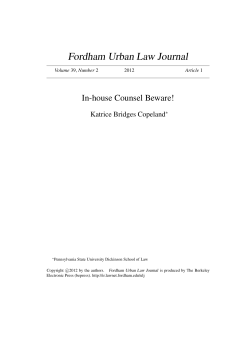 - FLASH: The Fordham Law Archive of Scholarship and