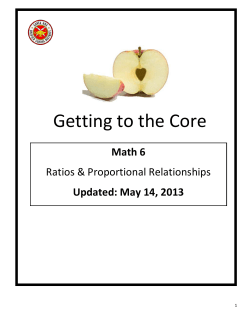 6th Grade Unit of Study - Santa Ana Unified School District
