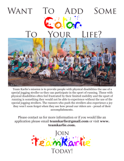 our flyer by clicking here.