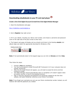 Downloading eAudiobooks to your PC and mp3 player, PDF 360.99