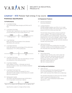 Linatron K15 Datasheet