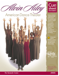 Alvin Ailey Cue - Digital Chalkboard