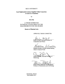 PART ONE Musical Life in Late Eighteenth