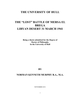 Thesis - Hull Hydra - University of Hull