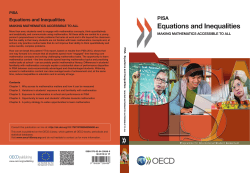 Equations and Inequalities: Making Mathematics Accessible to All
