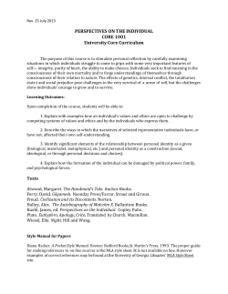 perspectives on the individual core 1001