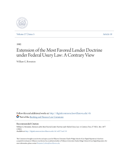 A Contrary View - Digital Repository